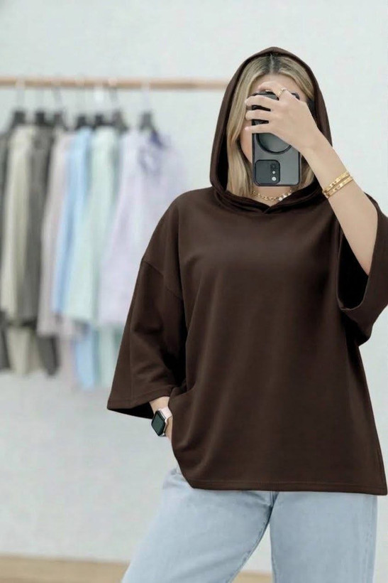 تیشرت کلاهدار در رنگبندی
